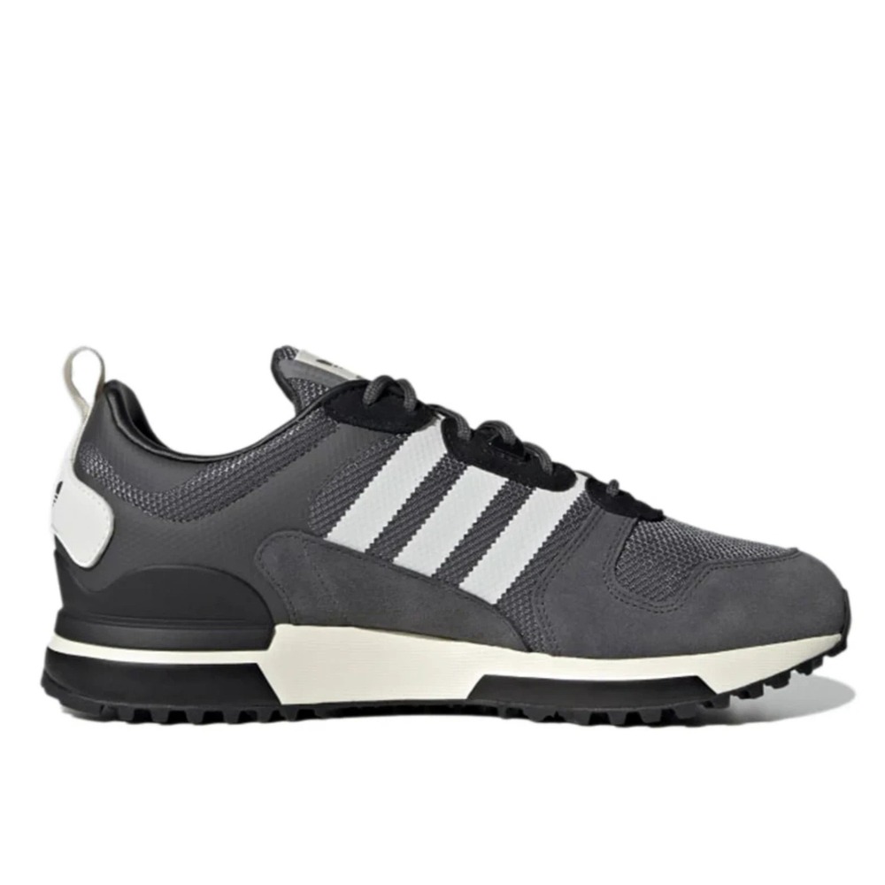Adidas ZX 700 Men's Size 8.5 Athletic Shoes Gray/Black Sneakers H01851 NEW